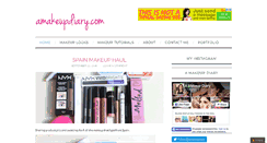 Desktop Screenshot of amakeupdiary.com